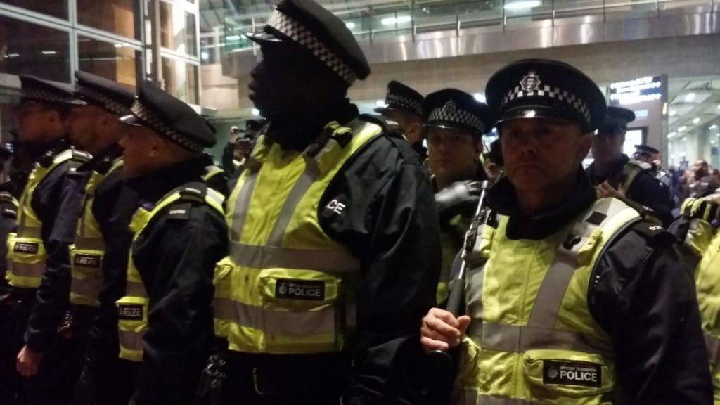 Police beat us, but we still stand with refugees