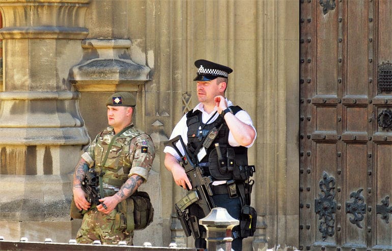 Operation Temperer soldier on terrorism duties