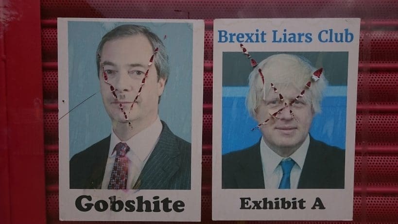 Nigel Farage and Boris Johnson
