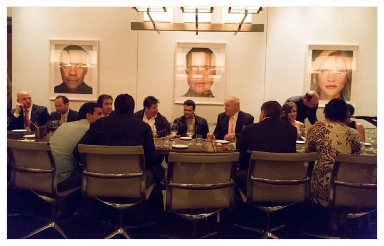 Trump and Russians Las Vegas 2013