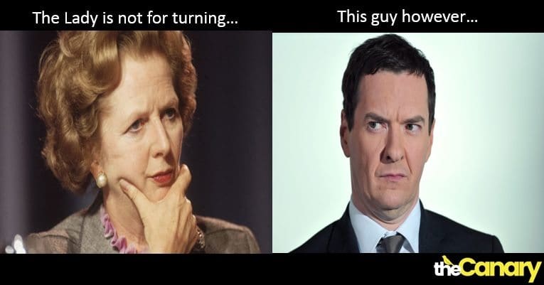 Osborne tries (and fails) to hide an embarrassing U-Turn on banking