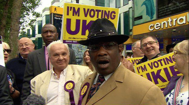 UKIP’s token black guy just quit the party…over racial discrimination
