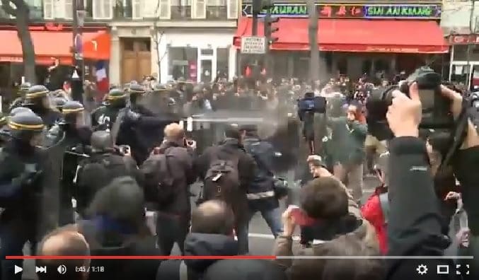 Paris police launch massive crack down on COP21 climate change protests (VIDEOS)