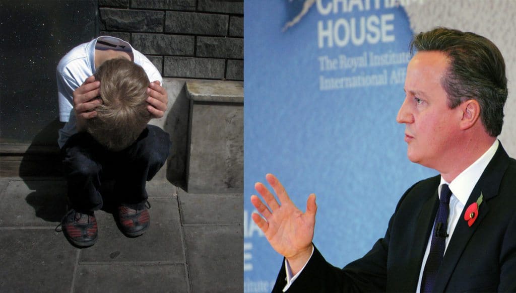 David Cameron is close to ending child poverty, just not how you’d expect