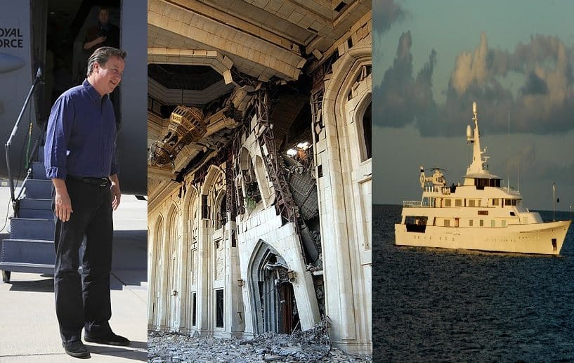Cameron to spend billions bombing and ‘reconstructing’ Syria, so these rich people get richer