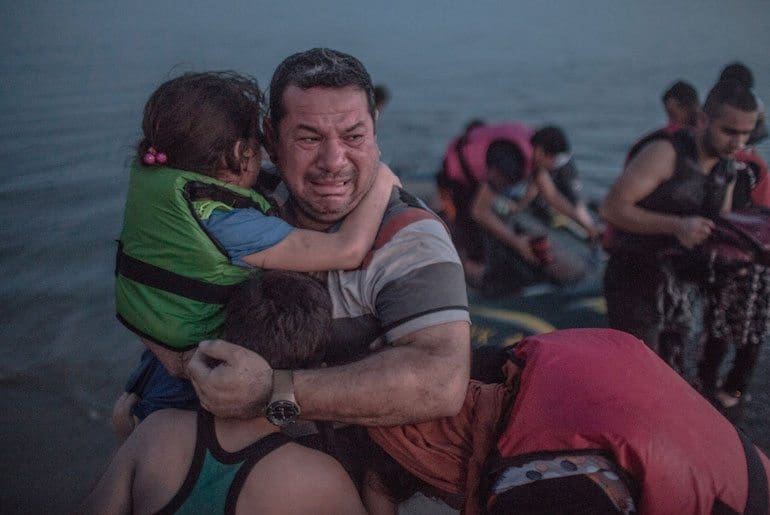 This breathtaking view inside the refugee crisis will leave you speechless