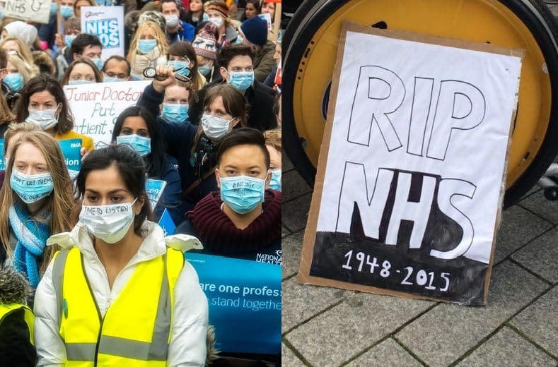 Tories ruthlessly use junior doctors’ contract to further defund the NHS