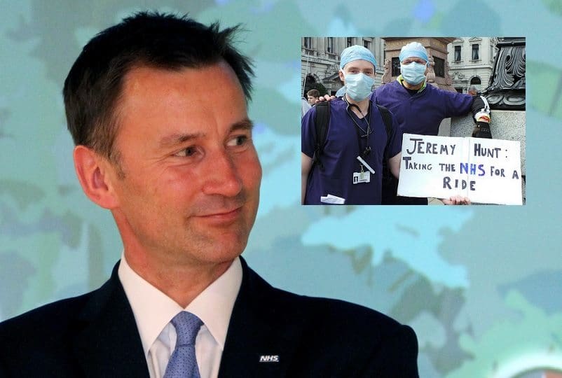 Jeremy Hunt’s latest stunt proves how gutless he really is