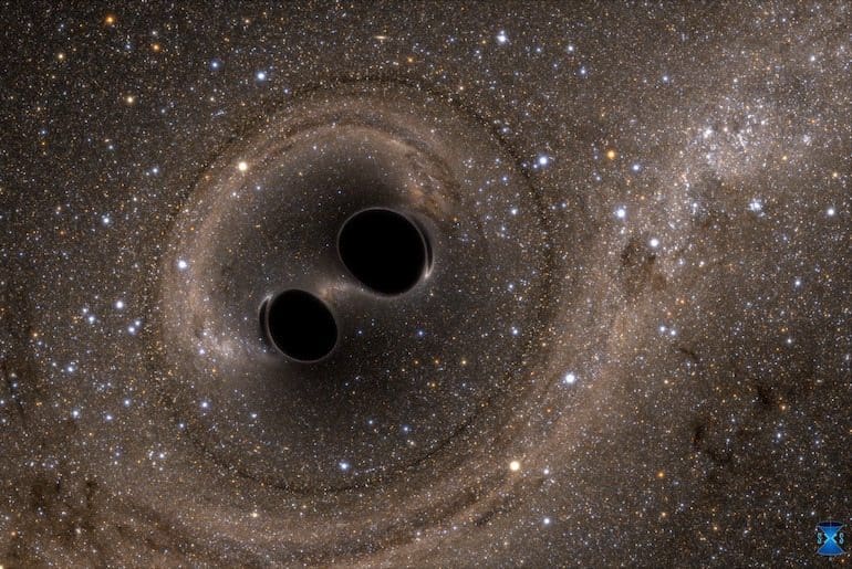 Black holes colliding