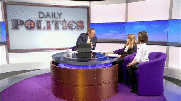 Watch BBC host Andrew Neil get schooled on his Tory bias, by a 10 year old (VIDEO)