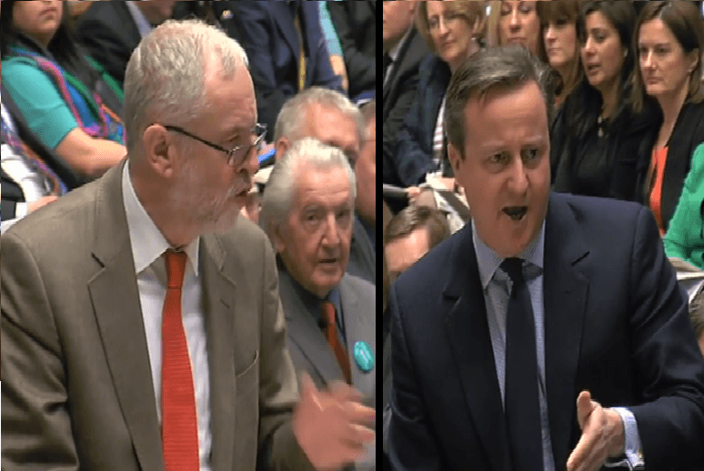 Cameron’s boasts backfire at PMQs, as Corbyn busts the myth of his “strong economy”