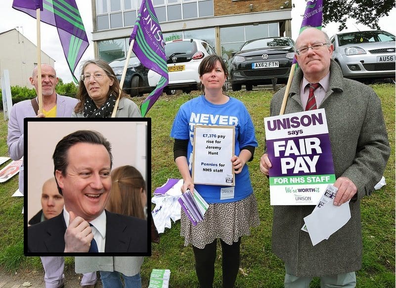 Tories impose ‘miserly’ pay rise on public sector workers, while pocketing thousands themselves