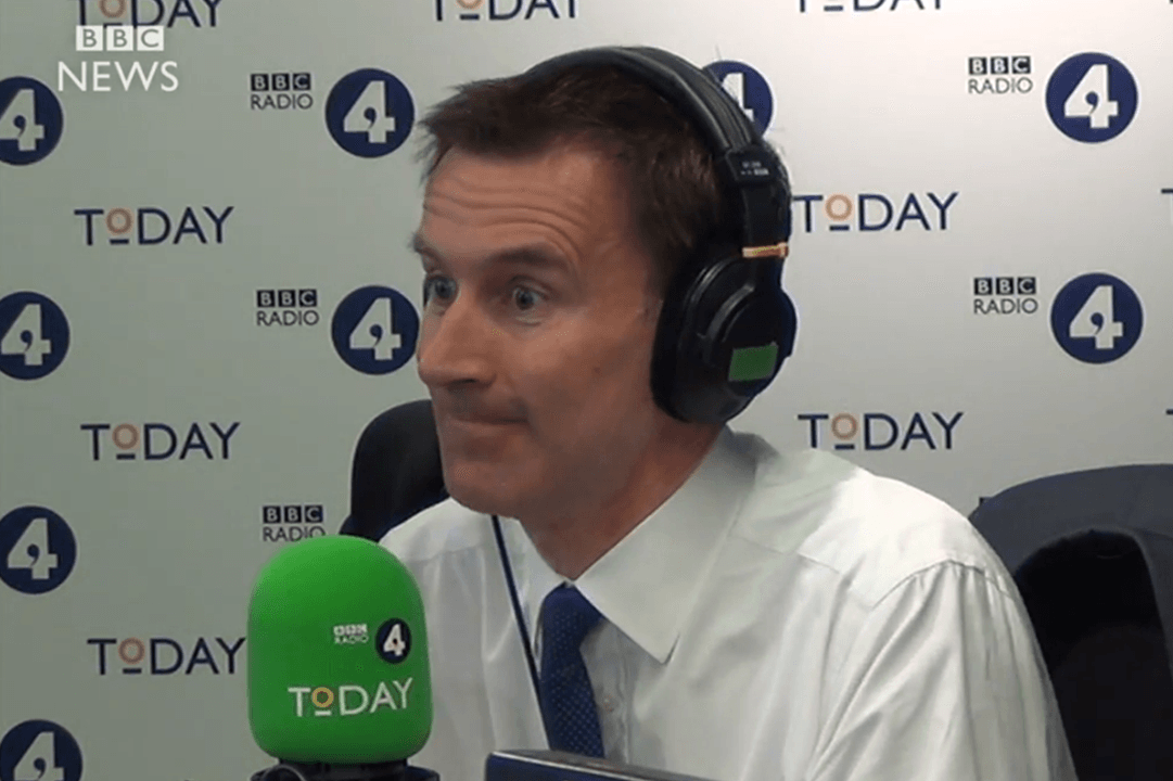 Watch Jeremy Hunt admit he’s lost the fight against junior doctors (VIDEO)