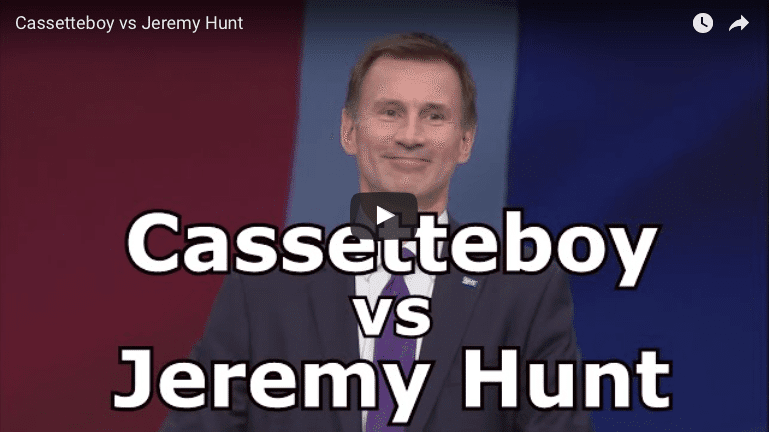 Jeremy Hunt is mocked brutally in this brilliant Village People lip sync (VIDEO)