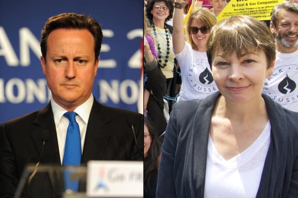 The government is using anti-terrorism measures against the Green party