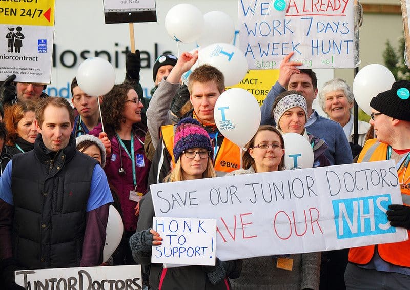 This is the vicious smear campaign launched against junior doctors ahead of contract referendum