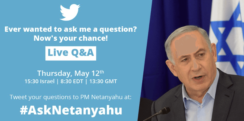 Israel invites Twitter users to #AskNetanyahu, and immediately regrets it (TWEETS)