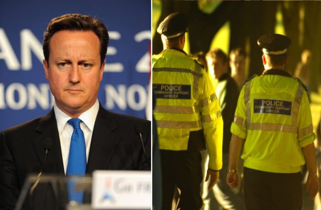 This Tory phoned the police on a woman for bashing Cameron, what happens next is brilliant