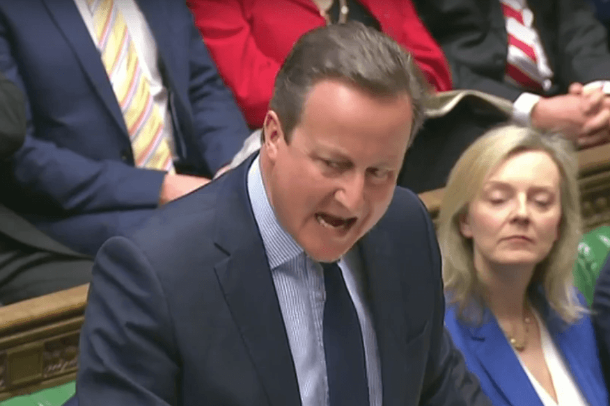 David Cameron thinks he’s home dry, then he’s confronted on electoral fraud live at PMQs (VIDEO)