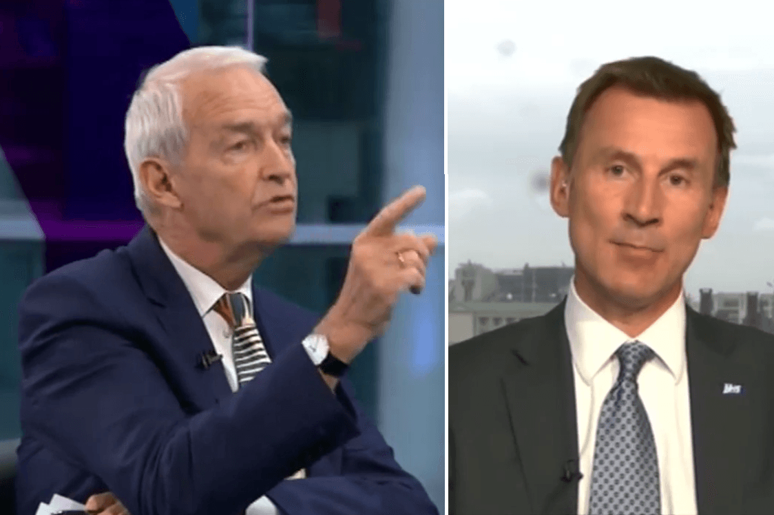 This video of Jon Snow obliterating Jeremy Hunt is like Christmas come early