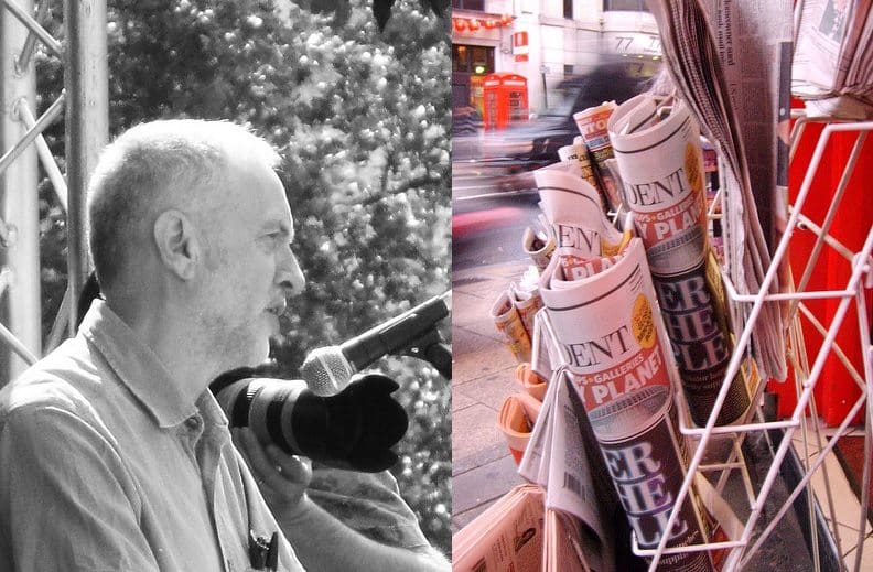 Our desperate media are now literally inventing stories to slur Corbyn (TWEETS)