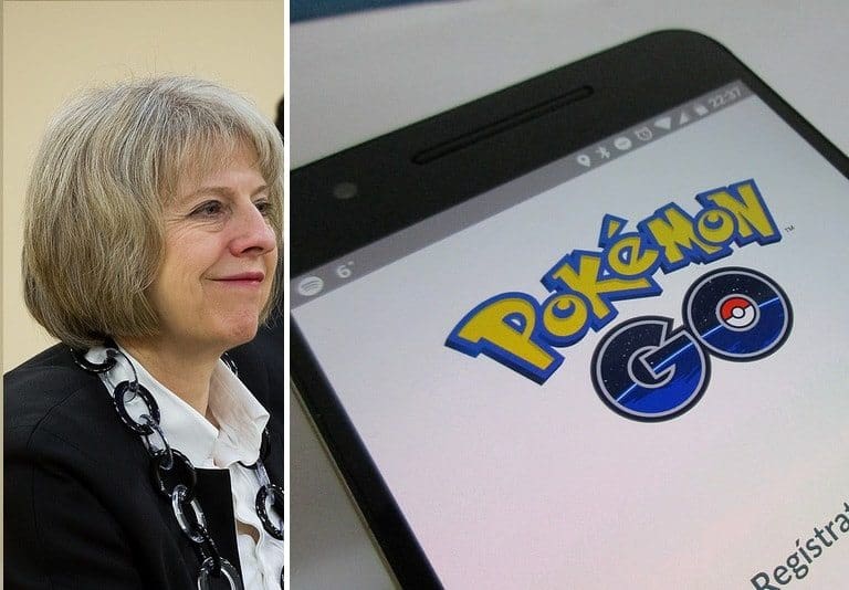 The UK Prime Minister is very excited about Pokemon Go, but not for the same reason you are
