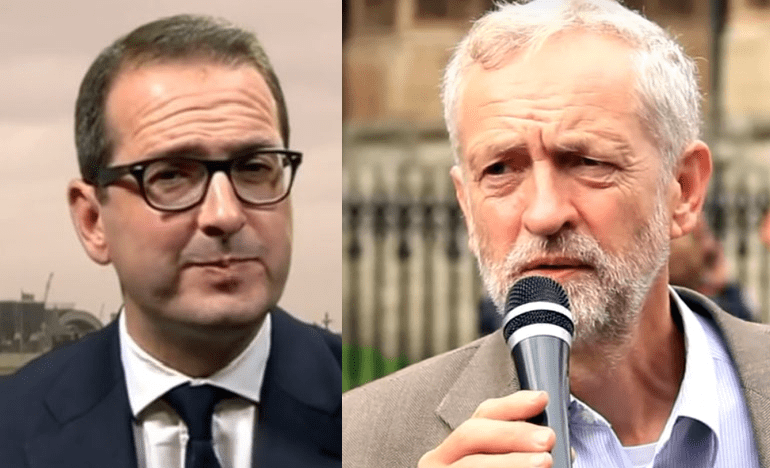 Labour leadership candidate Owen Smith opens the contest with a disgraceful smear against Corbyn
