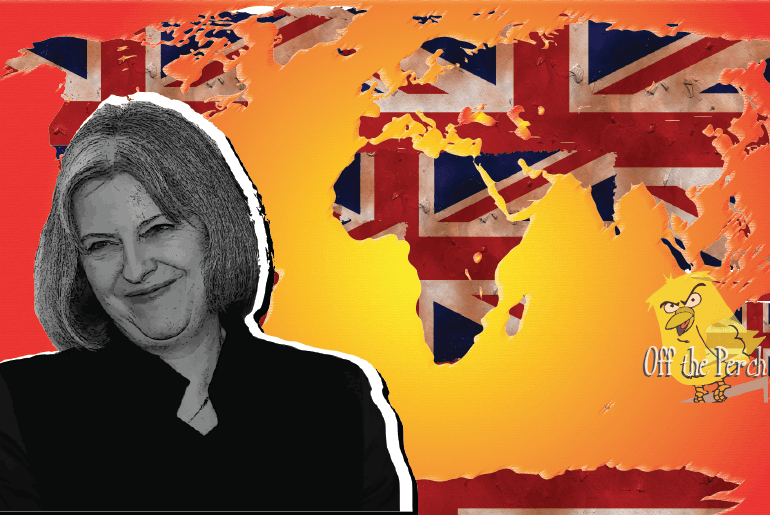 Theresa May’s super-strength secret weapon for world domination [VIDEO]