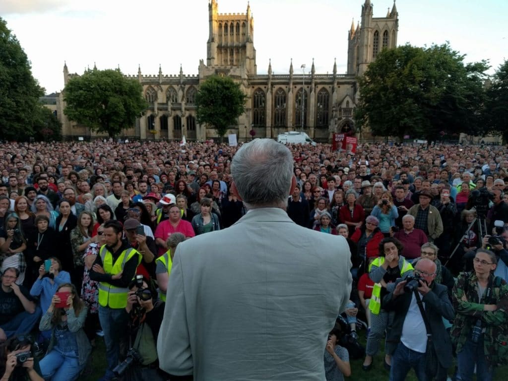 I’ve just been to one of those Jeremy Corbyn rallies, and now it all makes sense [VIDEO]