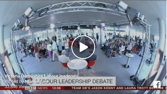 The most painfully awkward moment of the Labour leadership contest just happened live on air [VIDEO]