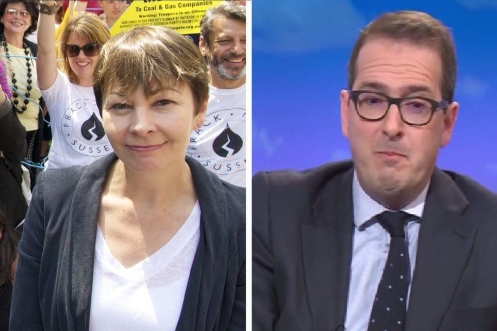The Labour coup tries to use Caroline Lucas to attack Corbyn, but she sets the record straight