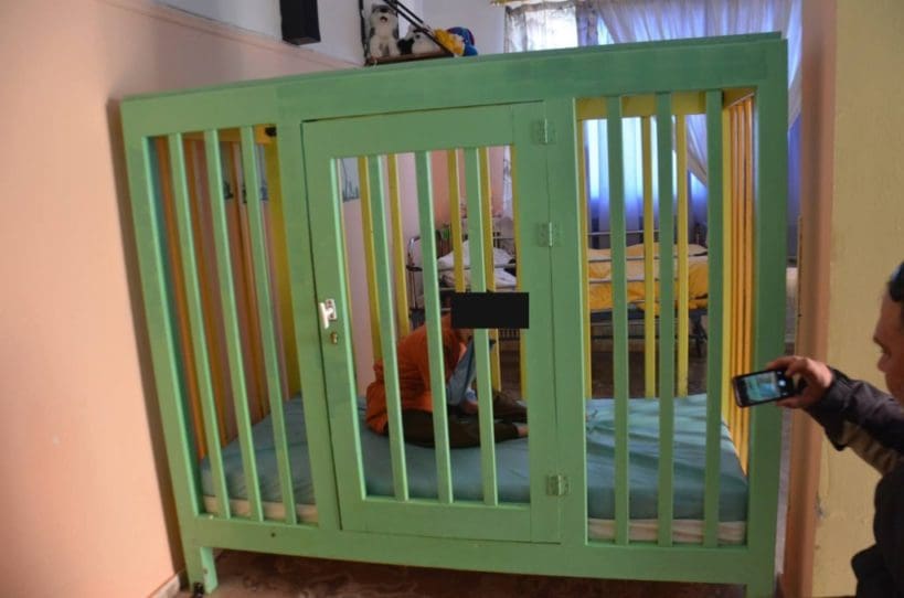 Like stray pets waiting to be put down: Greece’s shocking disabled ‘care homes’ [VIDEO]