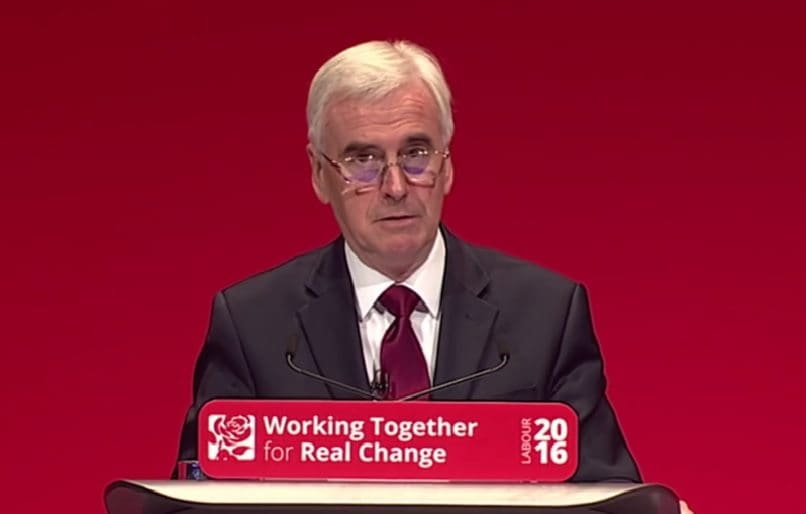 John McDonnell blows the roof off the Labour Party conference, in just one minute [VIDEO]