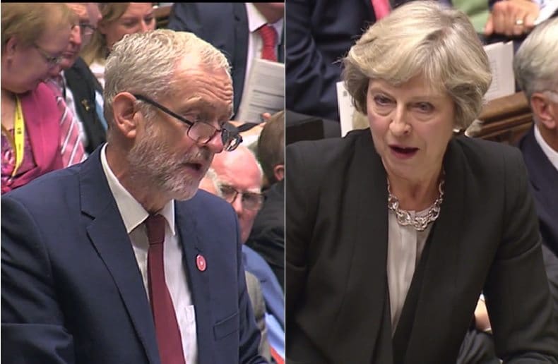 Corbyn invoked May’s predecessor to call her out at PMQs, but he missed a golden opportunity [VIDEO]
