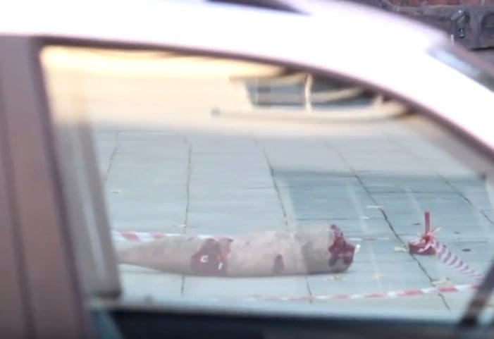 A radical artist is bringing the reality of war to the streets of the UK [IMAGES]