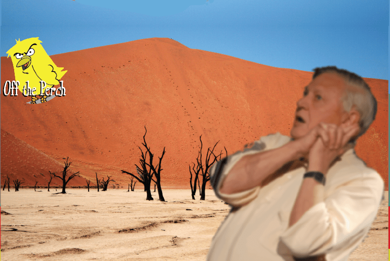 Planet Earth 3 will be “deserts, cockroaches, and Tories”, sighs David Attenborough