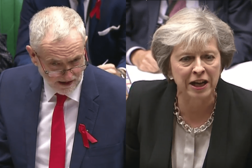 Jeremy Corbyn delivers a knockout blow to Theresa May, with just 40 seconds on the clock [VIDEO]