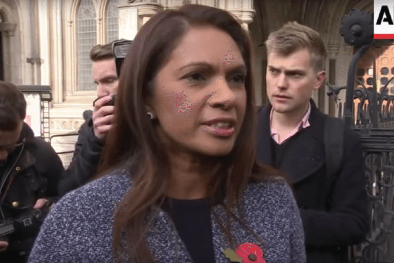 A man has been arrested over threats against Gina Miller, but she keeps fighting the government in court