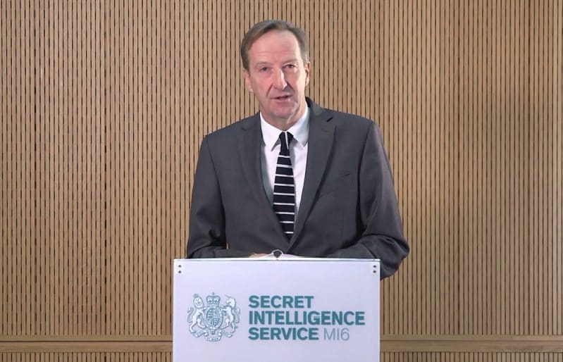 The spies’ new British boss just gave his first public speech, and it was alarmingly delusional [OPINION]