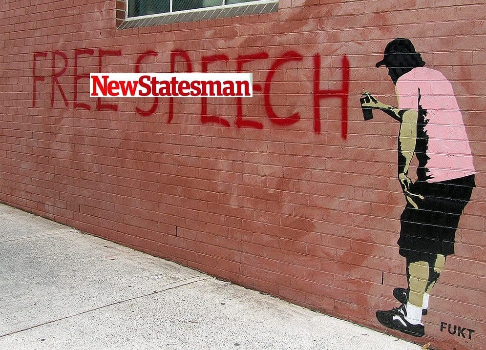 The New Statesman just proved how gutless it is by censoring its OWN article