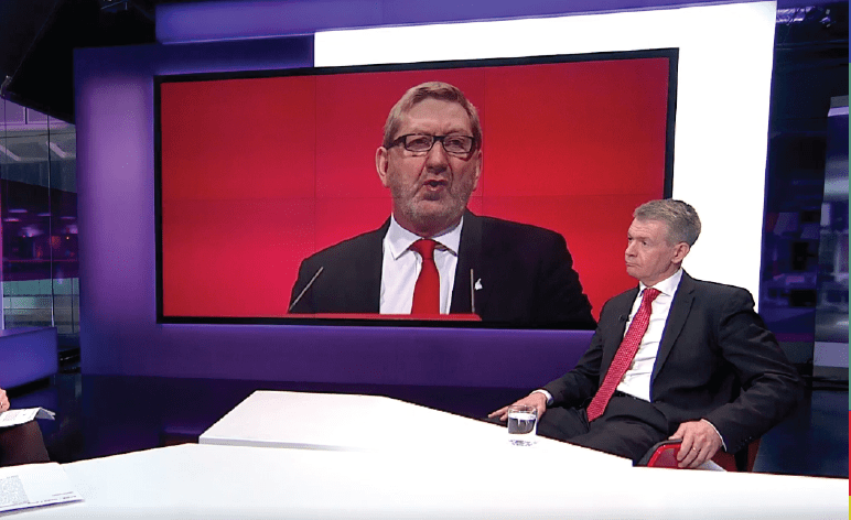 Unite union Gerard Coyne Len McCluskey