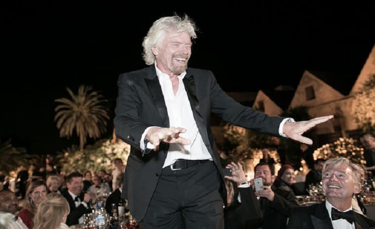 Richard Branson Dinner Party