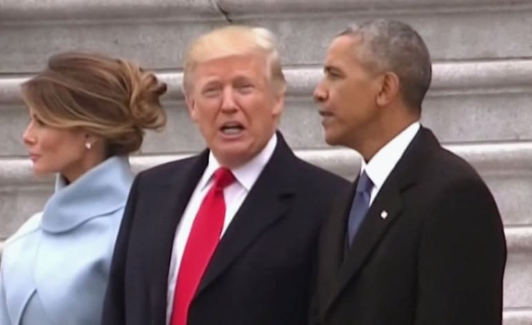 A video has gone insanely viral, and it sums up President Trump’s first day perfectly