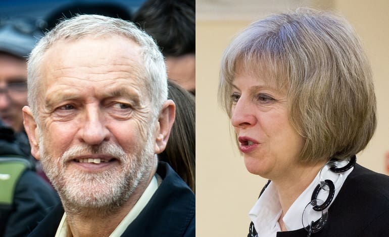 In just 15 words, Corbyn ripped May’s newfound anti-war doctrine to shreds