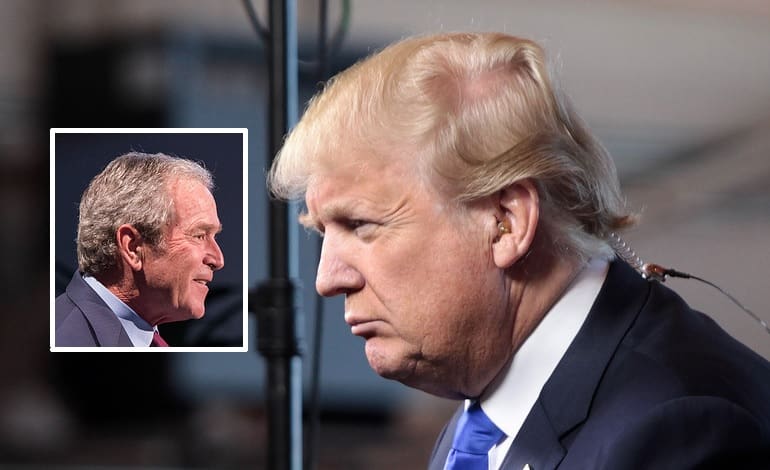 Trump’s latest attack implies he’s taking his cues from a sick Bush-era memo from 2001