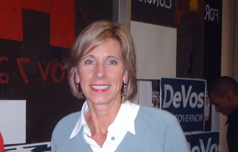 The new US Education Secretary has a very dangerous and potentially unconstitutional agenda