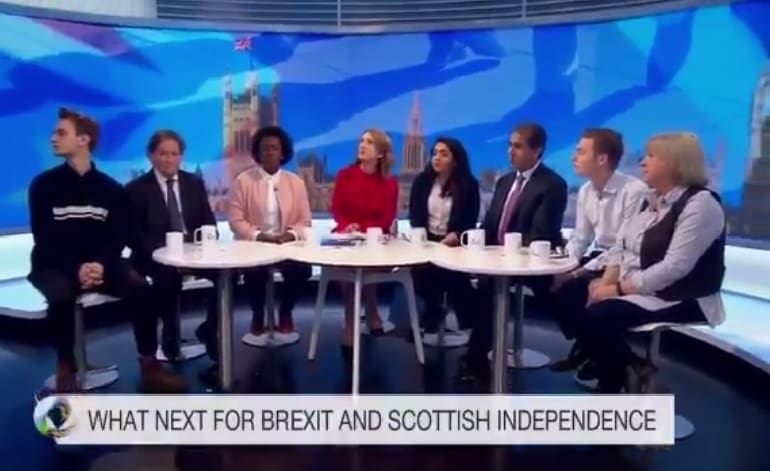 There’s an elephant in the room in the Scottish referendum debate. And a guest pointed it out live on the BBC