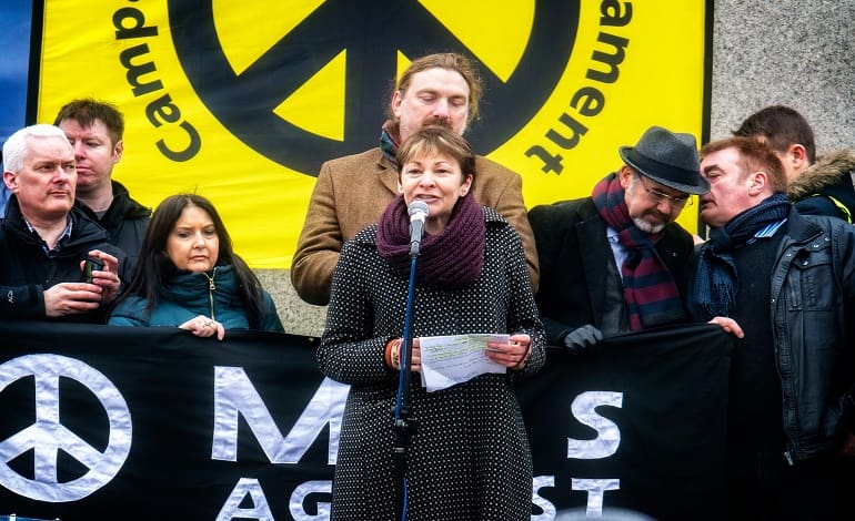 Caroline Lucas Nuclear Weapons