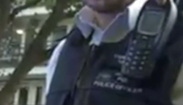 A police officer is charged with four offences over ‘car attack’ allegations