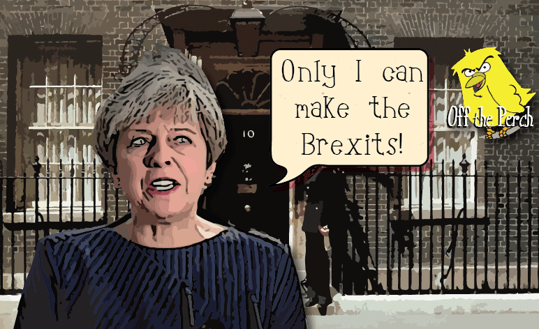 ‘Quick! Before they realise I don’t know what I’m doing!’ says PM